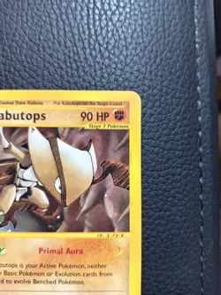 Pokemon TCG Kabutops 14/144 Skyridge Non Holo Rare WOTC Pokemon Card - MP - Image 3