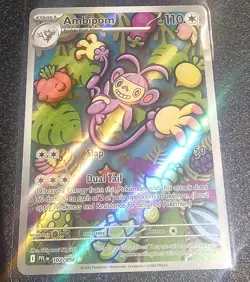 Pokemon TCG Phantasmal Flames Ambipom 107/094 Illustration Rare Card - Image 1