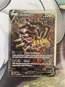 Pokemon TCG Giratina V Alternate 186/196 2022 Swsh11: Lost Origin Full Art NM OC - Image 1