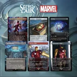 Secret Lair Drop: Secret Lair x Marvel's Iron Man - Rainbow Foil Edition - Image 1