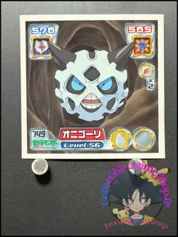 Glalie Pokemon Sticker Ruby and Sapphire Seal Collection Japanese Nintendo OC - Image 1