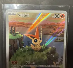 Victini 208 SVP: Scarlet & Violet Promo Card Holo NM - Image 2