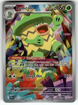Ludicolo 095/094 ME02: Phantasmal Flames NM Pokemon Card TCG - Image 1