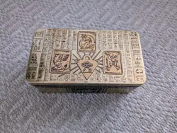 Yugioh Empty Tin 2022 Tin Of The Pharaoh’s Gods NO CARDS Just the Tin - Image 1