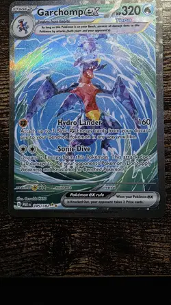 Pokemon Garchomp EX TCG Special Illustration Rare Card 245/182 Holo NM - Image 3