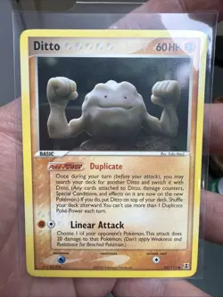 Pokemon Card - Ditto Delta Species 62/113 Common LP+ - Image 1
