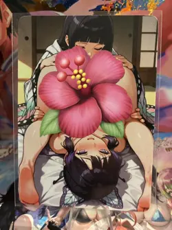 Matte Beautiful Waifu Handmade Card Goddess Story CCG Anime Double Sided - Image 1