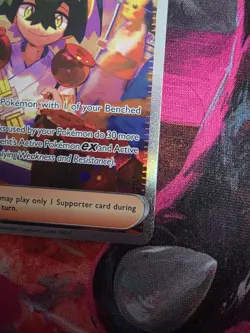 Pokemon Card | Kieran 218/167 Scarlet & Violet Twilight Masquerade SIR Trainer - Image 4