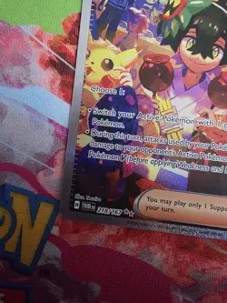 Pokemon Card | Kieran 218/167 Scarlet & Violet Twilight Masquerade SIR Trainer - Image 5