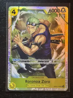 Roronoa Zoro SR OP15-113 ENGLISH ONE PIECE Card Adventure on KAMI’s Island OP15 - Image 1