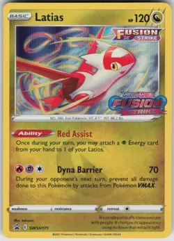Pokemon Latias - (Prerelease) Promo SWSH: Sword & Shield Promo Cards SWSH171 NM - Image 1