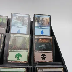 Magic the Gathering BASIC Land Lot Over 15 Lbs and 3700 Cards Various Sets Read - Image 4