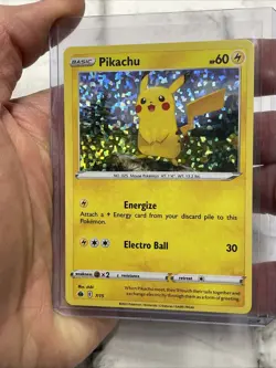 Pikachu - 7/15 Holo McDonald's Promos 2022 - Pokemon Card - NM Near Mint TCG - Image 2