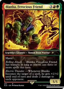 Blanka, Ferocious Friend [SLD - 431] - NM [Normal] TCG MTG - Image 1