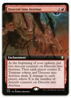 Descent into Avernus (Extended Art) #580 (NM) Baldur's Gate CLB Magic MTG - Image 1