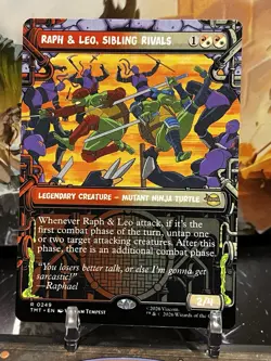 MTG | Raph & Leo, Sibling Rivals (Showcase) [TMT] NF - Image 1