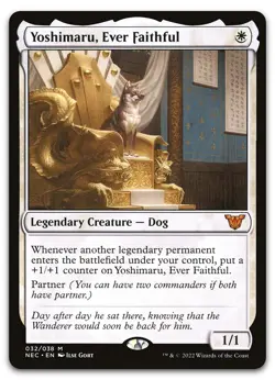 Yoshimaru, Ever Faithful #32 (NM) Kamigawa Neon Dynasty NEC Magic MTG - Image 1