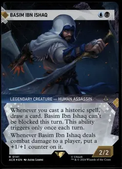 Basim Ibn Ishaq - 141 Showcase Foil MTG ACR - Image 1