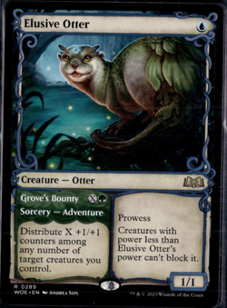 Elusive Otter - 289 - NM - WOE - MTG Magic The Gathering - Image 1