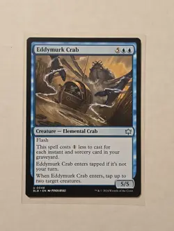 Eddymurk Crab - Bloomburrow - LP - Uncommon - Creature - Image 1