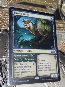Elusive Otter (Showcase) R Wilds of Eldraine 289 NM - Image 1