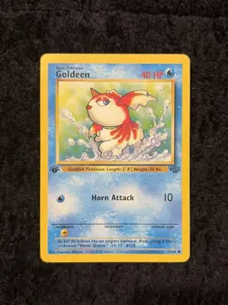 Goldeen 53/64 1st Edition Jungle Set Pokemon Card - Image 1