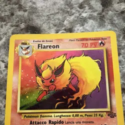 Pokemon Flareon 3/64 Jungle Holo Rare Italian 1999 Wizards of the Coast - Image 5