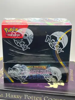2025 Pokemon Mega Evolution Phantasmal Flames Booster Box New Sealed - Item F - Image 1