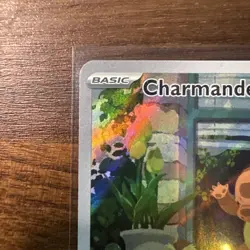 Charmander #44 SVP Black Star Promo Illustration Rare IR Full Art Pokemon TCG NM - Image 3