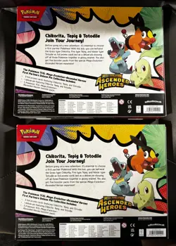 Pokemon TCG Ascended Heroes First Partners Deluxe Pin Collection SET OF 2 BOXES - Image 2