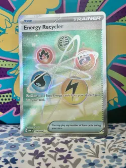 Pokemon TCG Energy Recycler 108/088 Double Rare “POR” Holo English - Image 1