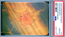 PSA 10 Pop 22 Pikachu Water Blast! #18 Pokemon VIZ VHS Pioneer Lenticular C34 - Image 1