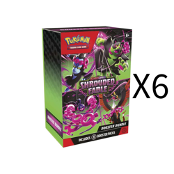 Shrouded Fable Booster Bundle x6 Sealed New Pokemon Cards Scarlet Viole - Image 1
