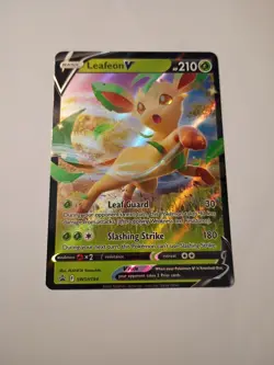 Pokemon TCG Leafeon V - SWSH194 Sword & Shield Holo Promo - Image 1