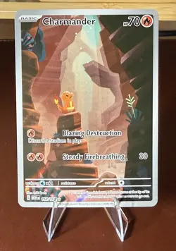 Pokemon TCG - Charmander 168/165 SV: Scarlet & Violet 151 Illustration Rare Holo - Image 1