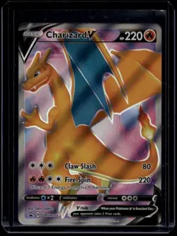 Pokemon TCG Charizard V SWSH050 Full Art Promo NM (B) - Image 1