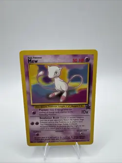 1999-2000 Pokemon Rare Mew Black Star Promo #8 WOTC - Near mint - Vintage [PM82] - Image 1