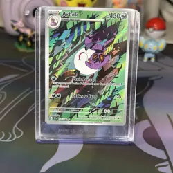 Pokemon Arbok 176/162 SV05: Temporal Forces Illustration Rare Full Art Holo - Image 1