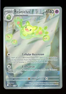 Reuniclus 212 SVP Black Star Promo Full Art - Pokemon Black Bolt White Flare LP - Image 1