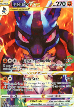 Lucario VSTAR SWSH291 Black Star Promo - Crown Zenith ETB Pokemon TCG - NM - Image 2