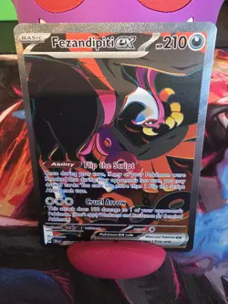 Fezandipiti ex - 092/064 Shrouded Fable Special Illustration Pokemon - NM - Image 1