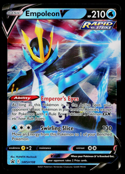 EMPOLEON V SWSH108 SWSH BLACK STAR PROMOS POKEMON TCG - Image 1