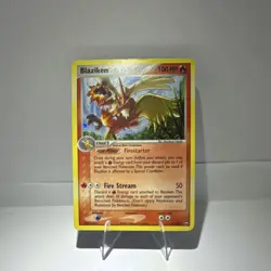 Pokemon Blaziken 5/108 EX Power Keepers Holo Rare Stage 2 100 HP Fire Stream - Image 1