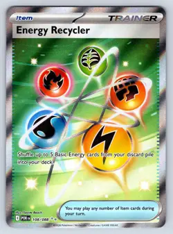 Energy Recycler 108/088 Ultra Rare Perfect Order Pokemon NM - Image 1