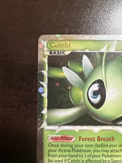 Celebi 92/102 Prime Pokemon TCG Triumphant MP - Image 2