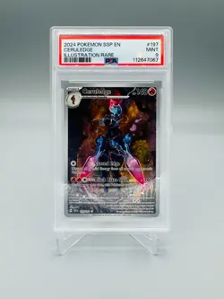 PSA 9 - Pokemon TCG - Ceruledge - 197/191 - Surging Sparks - Image 1