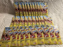 One Piece TCG OP15 EB04 Sleeved Booster Packs Lot of 30 WITH DISPLAY - IN HAND - Image 2