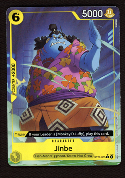 Jinbe ST29-005 C Borderless Promo - One Piece STARTER DECK Egghead English - NM - Image 1