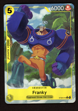 Franky ST29-010 C Borderless Promo - One Piece STARTER DECK Egghead English - NM - Image 1