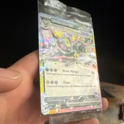 Sealed Pokemon Umbreon ex Prismatic Evolutions Holo Promo Stage Card - Image 4